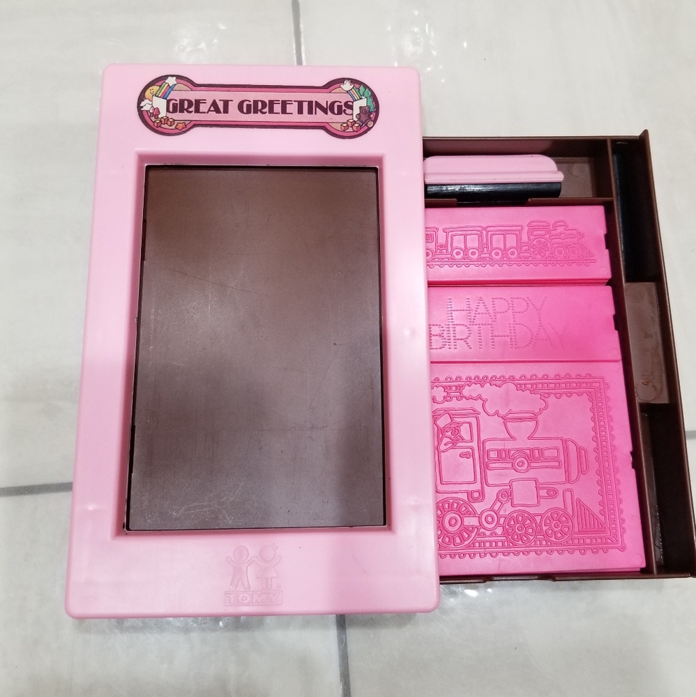 Vintage Great Greetings Card Maker with original box